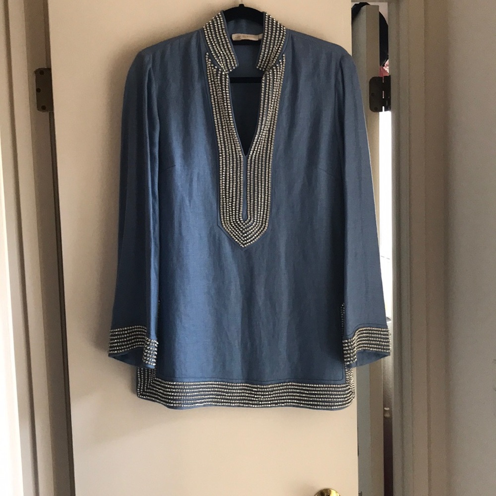 Tory Burch tunic with crystals